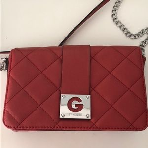 Guess red crossbody